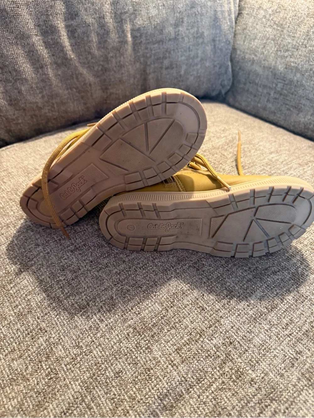 OshKosh B'gosh Kids Tan High-Top Rain & Snow Boots